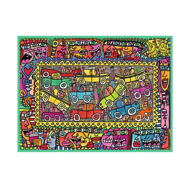 Puzzle De camino a vuestra fiesta - Banbury Arte
